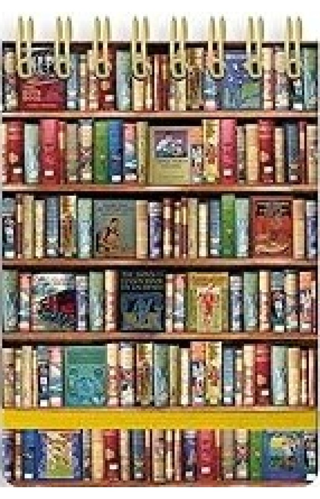 Bodleian Libraries Hobbies & Pastimes Bookshelves Spiral Bound Pocket Notebook